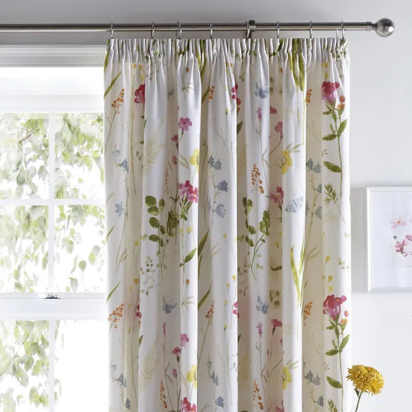 Dreams & Drapes Spring Glade Lined Curtains 66 x 72 Multi