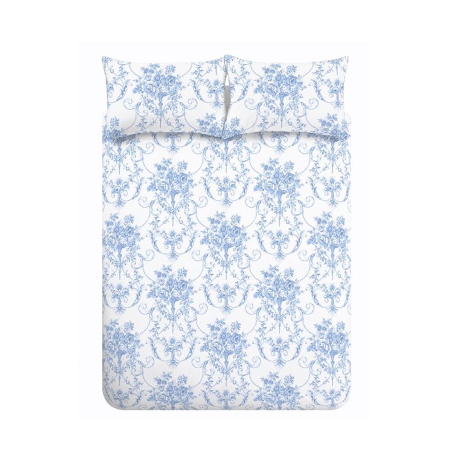Catherine Lansfield Antoinette Duvet Cover Bedding Set Blue