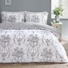 Catherine Lansfield Antoinette Duvet Cover Bedding Set Grey