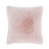 Catherine Lansfield Cuddly Faux Fur Filled Cushion 45cm x 45cm Blush Pink