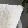 Catherine Lansfield Cuddly Faux Fur Filled Cushion 45cm x 45cm Cream