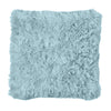 Catherine Lansfield Cuddly Faux Fur Filled Cushion 45cm x 45cm Duck Egg Blue