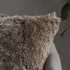 Catherine Lansfield Cuddly Faux Fur Filled Cushion 45cm x 45cm Natural