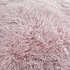 Catherine Lansfield Cuddly Faux Fur 245cmx280cm Throw Blush Pink