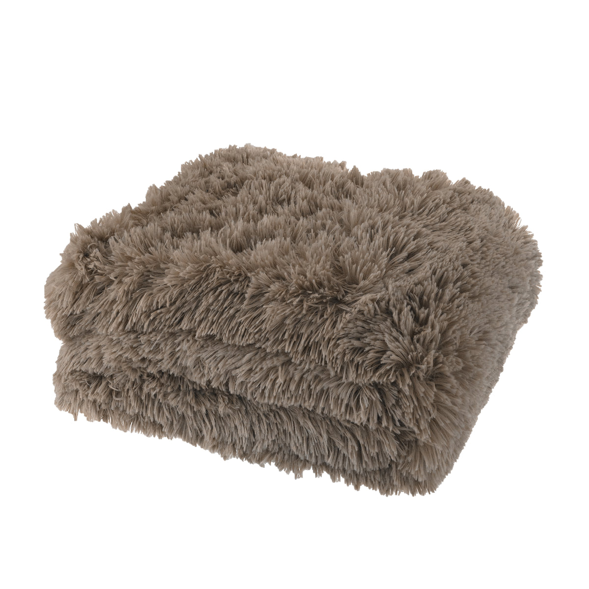 Catherine Lansfield Cuddly 150cmx200cm Throw Natural