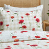 Catherine Lansfield Poppy Duvet Cover Bedding Set Red
