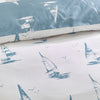 Catherine Lansfield Salcombe Boats Duvet Cover Bedding Set Blue