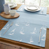 Catherine Lansfield Salcombe Boats Four Placemats Blue