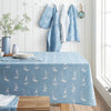 Catherine Lansfield Salcombe Boats Table Cloth Blue