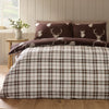 Catherine Lansfield Stag Duvet Cover Bedding Set Chocolate