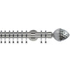 Acorn 35mm IDC Metal Curtain Pole Chrome