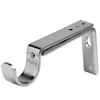 Fleur de Lys 35mm Metal Curtain Pole Chrome