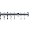 End Cap 35mm Metal Curtain Pole Chrome