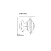 Luxe Aztec 35mm IDC Metal Curtain Pole Satin Silver