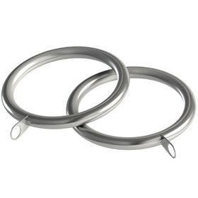 ECO PK 35mm Lined 10 Pack of Rings Chrome