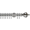 Vienna 35mm IDC Metal Curtain Pole Chrome