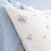Bianca Vintage Rosebud Lace Duvet Cover Bedding Set Blue