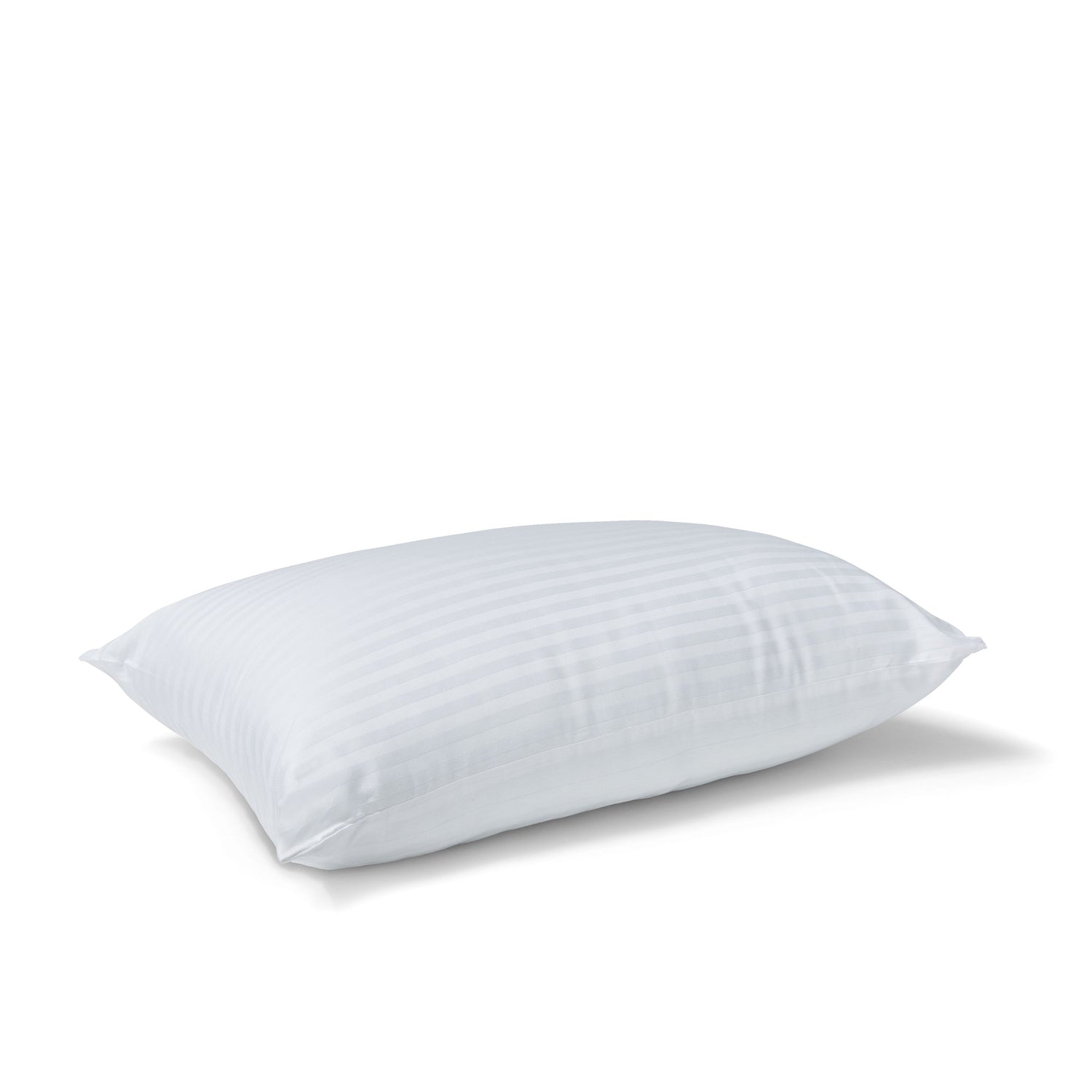 Catherine Lansfield Luxury Hotel 300TC Cotton Stripe 48cm x 74cm Pillow White