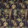 Prestigious Textiles Forbidden Forest Digitally Printed Velvet Fabric Ebony