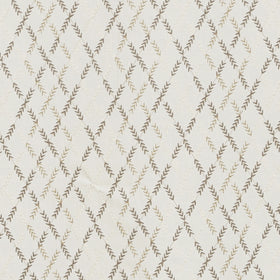 Prestigious Textiles Willow Embroidered Fabric Pampas
