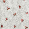 Prestigious Textiles Melati Embroidered Fabric Marsala