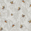 Prestigious Textiles Melati Embroidered Fabric Slate