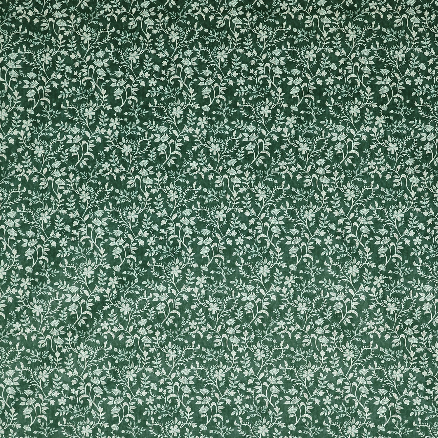 Prestigious Textiles Brunei Printed Fabric Emerald