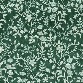Prestigious Textiles Brunei Printed Fabric Emerald