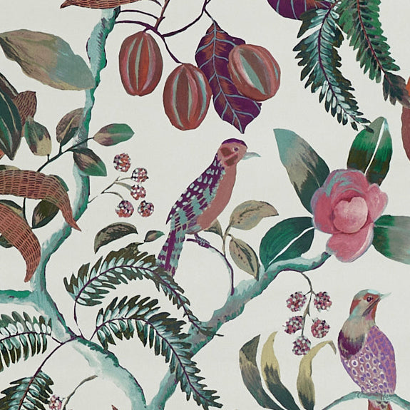 Prestigious Textiles Sumatra Printed Fabric Lotus
