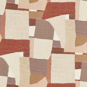 Prestigious Textiles Eastwood Fabric Redbrick