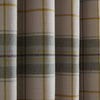 Catherine Lansfield Brushed Woven Glencoe Check 46 x 84 Ready Made Eyelet Door Curtain Green