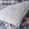 Catherine Lansfield Cosy Sherpa Check Duvet Cover Bedding Set Navy