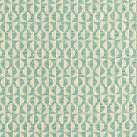 Prestigious Textiles Finsbury Fabric Aqua