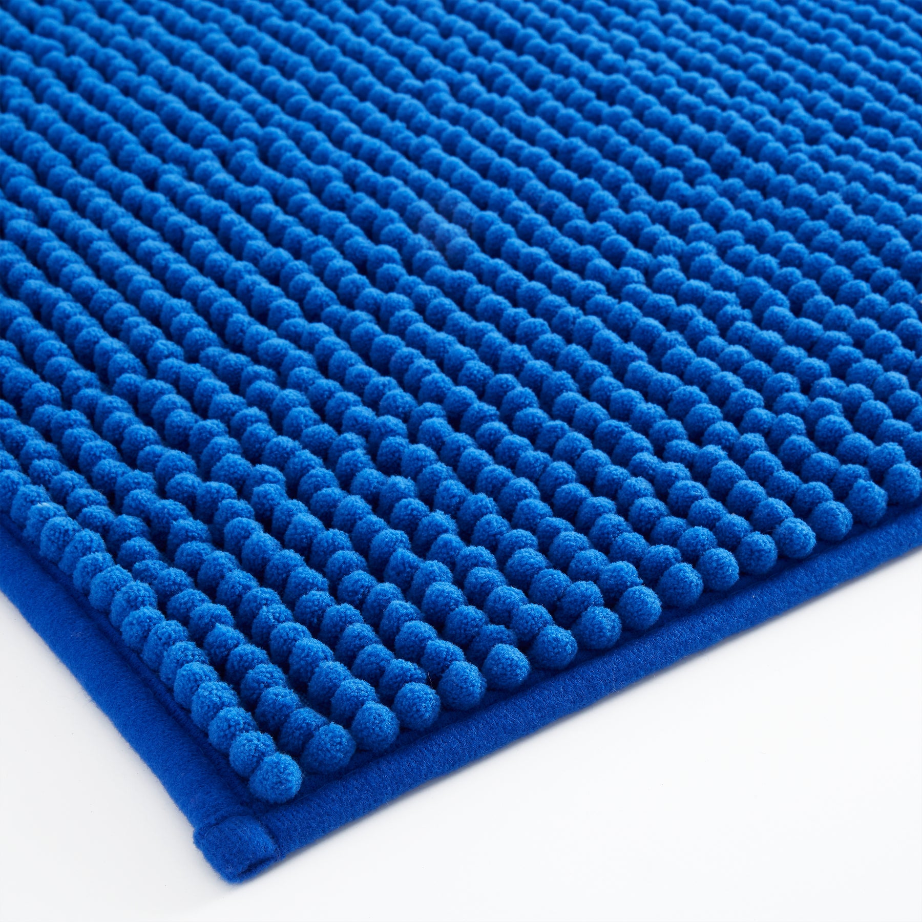 Catherine Lansfield Bobble 50cm x 80cm Bath Mat Cobalt Blue