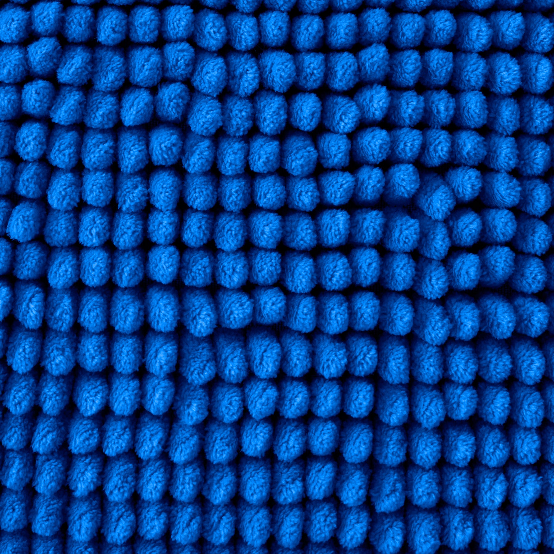 Catherine Lansfield Bobble 50cm x 80cm Bath Mat Cobalt Blue