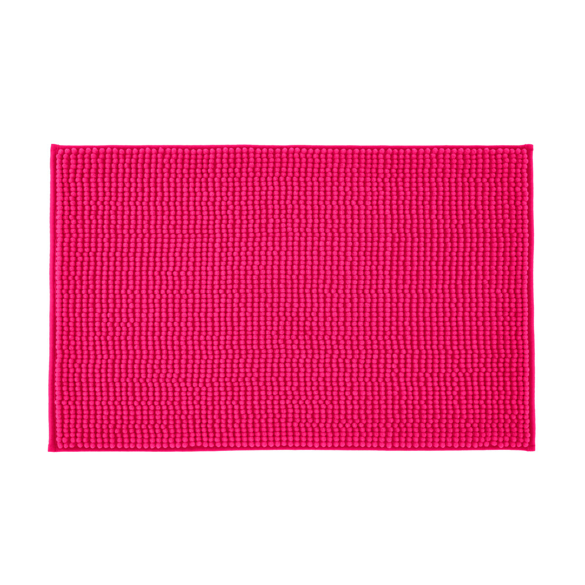 Catherine Lansfield Bobble 50cm x 80cm Bath Mat Hot Pink
