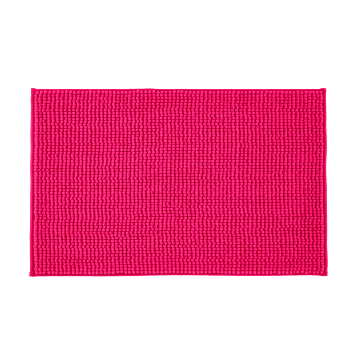Catherine Lansfield Bobble 50cm x 80cm Bath Mat Hot Pink