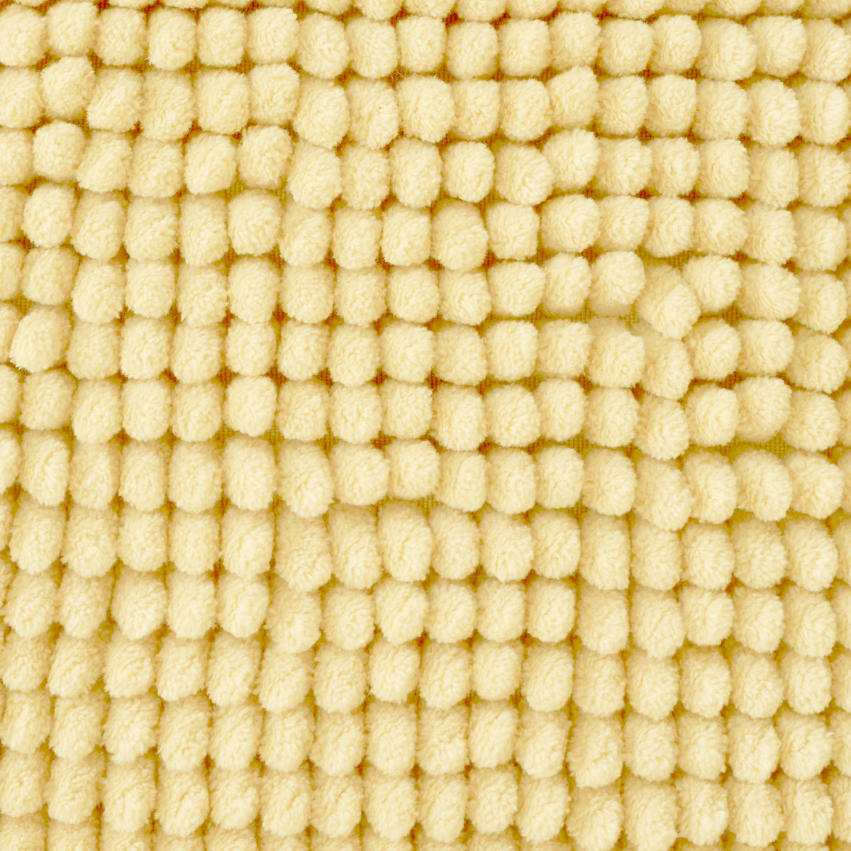 Catherine Lansfield Bobble 50cm x 80cm Bath Mat Yellow