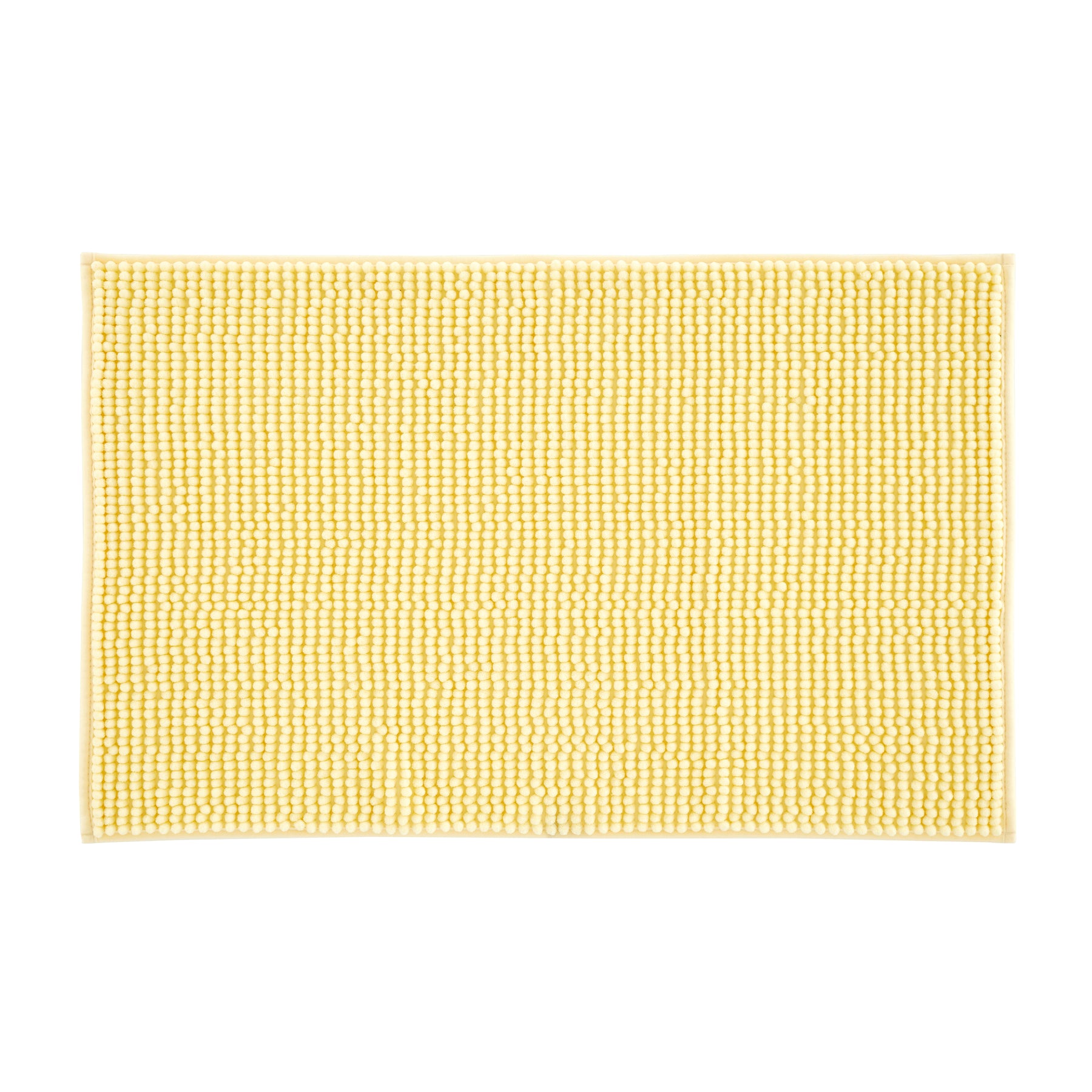 Catherine Lansfield Bobble 50cm x 80cm Bath Mat Yellow