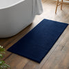 Catherine Lansfield Bobble 50cm x 120cm Runner Bath Mat Navy