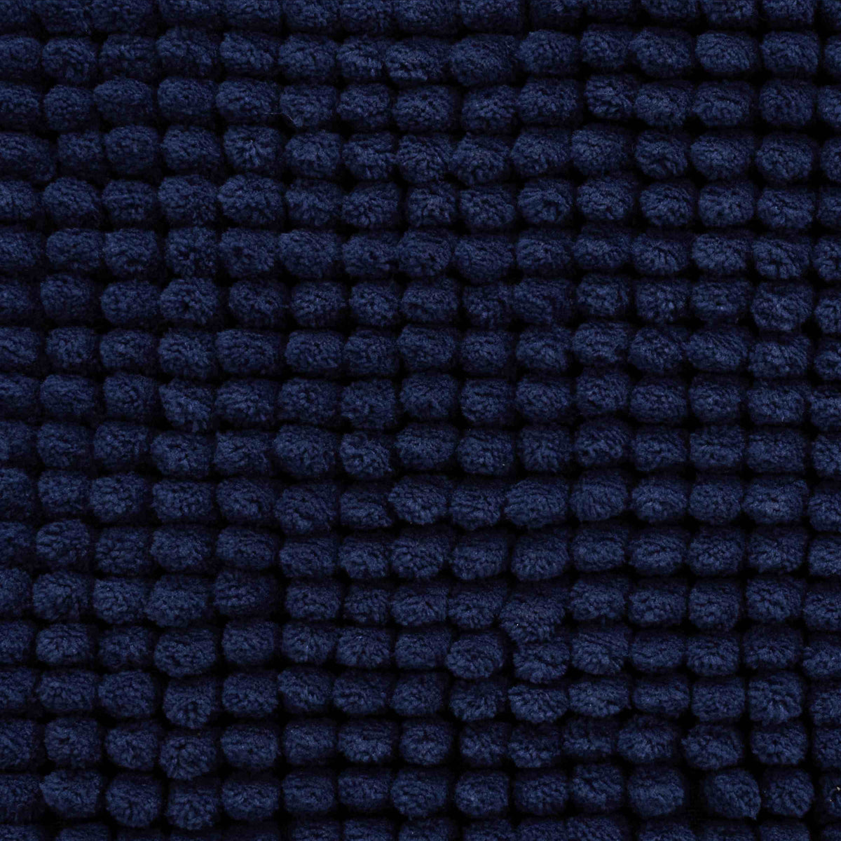 Catherine Lansfield Bobble 50cm x 120cm Runner Bath Mat Navy