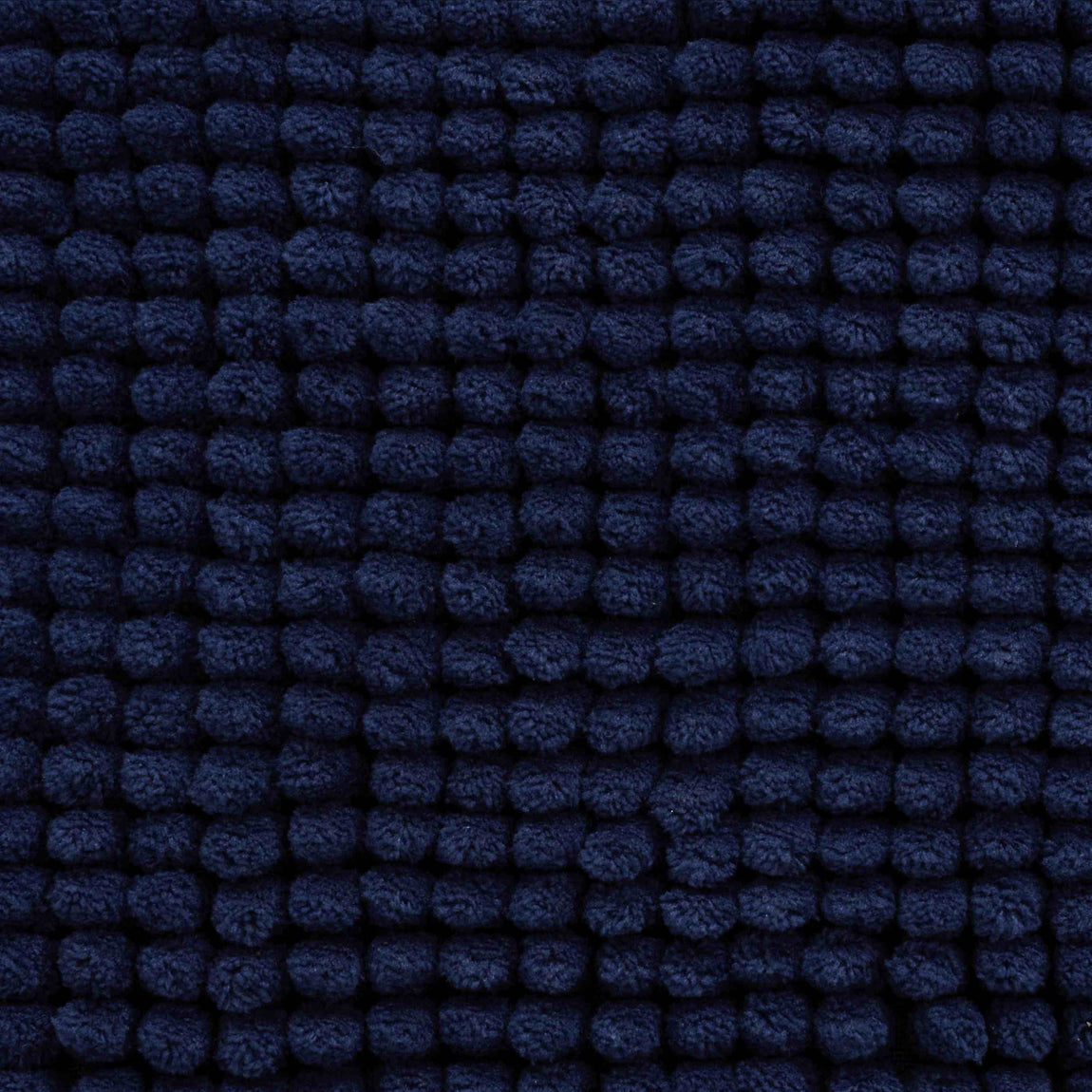 Catherine Lansfield Bobble 50cm x 120cm Runner Bath Mat Navy