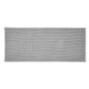 Catherine Lansfield Bobble 50cm x 120cm Runner Bath Mat Silver