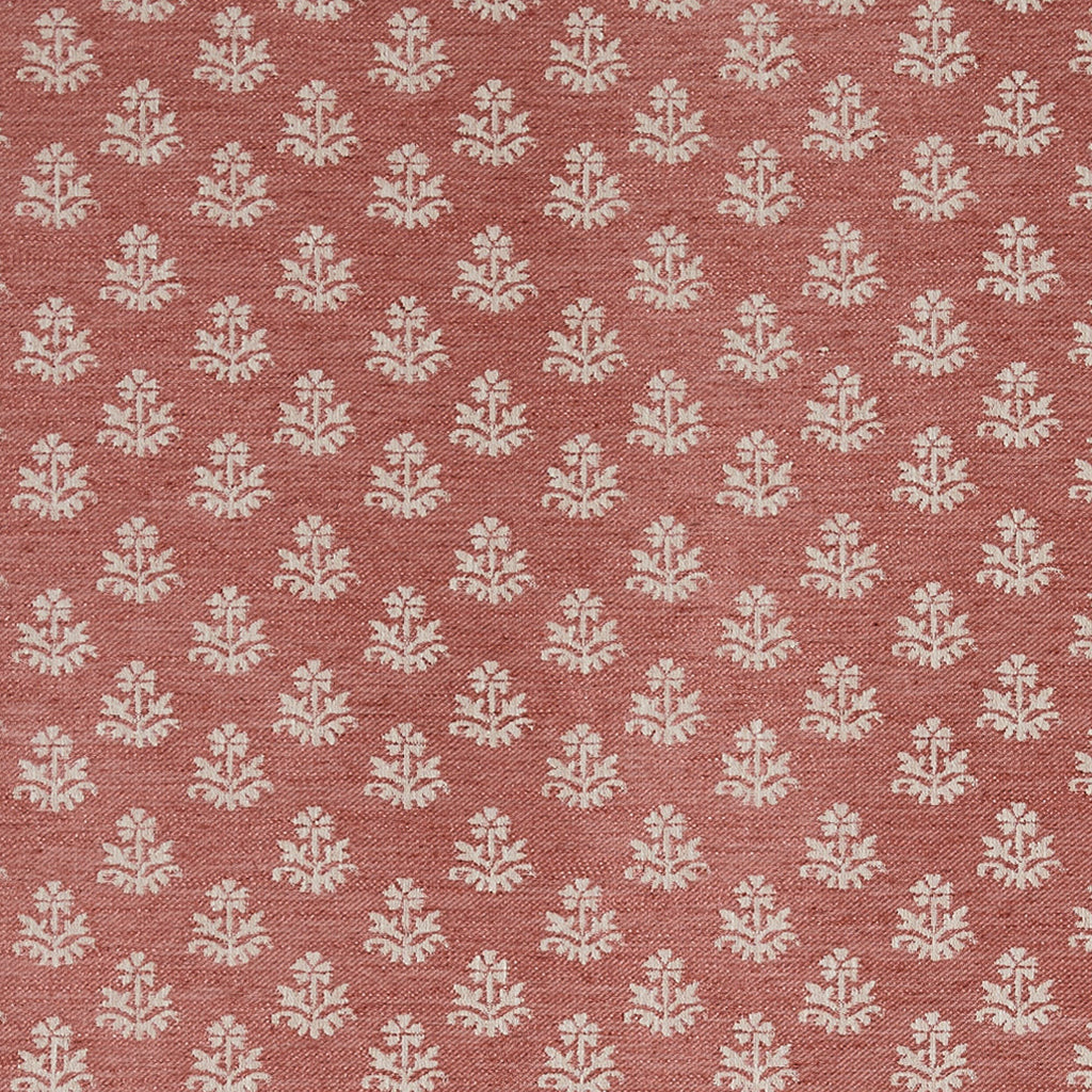 Prestigious Textiles Zari Woven Fabric Tangerine