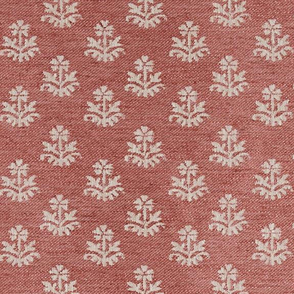 Prestigious Textiles Zari Woven Fabric Tangerine
