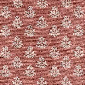 Prestigious Textiles Zari Woven Fabric Tangerine