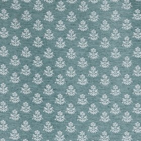 Prestigious Textiles Zari Woven Fabric Lagoon