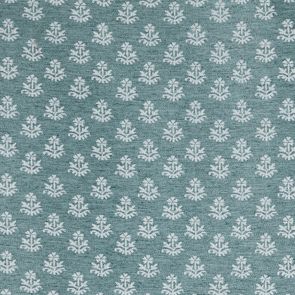 Prestigious Textiles Zari Woven Fabric Lagoon