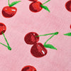 Catherine Lansfield Cherries Absorbent Beach Towel Pink