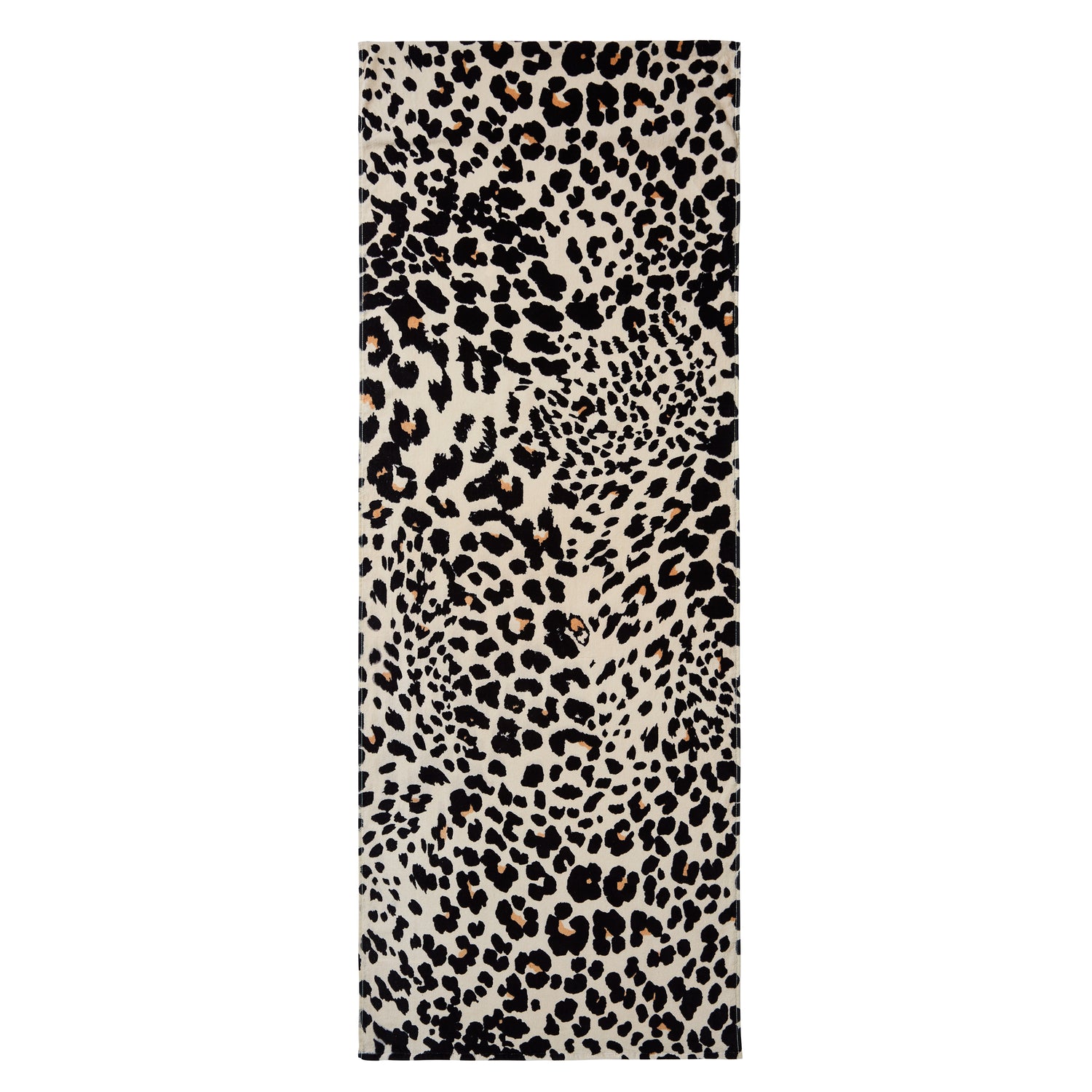 Catherine Lansfield Leopard Absorbent Beach Towel Natural